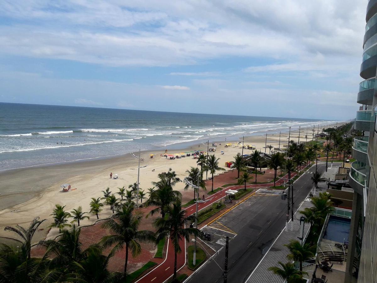 Отель Apartamento De Frente O Mar Praia Grande Solemar Экстерьер фото